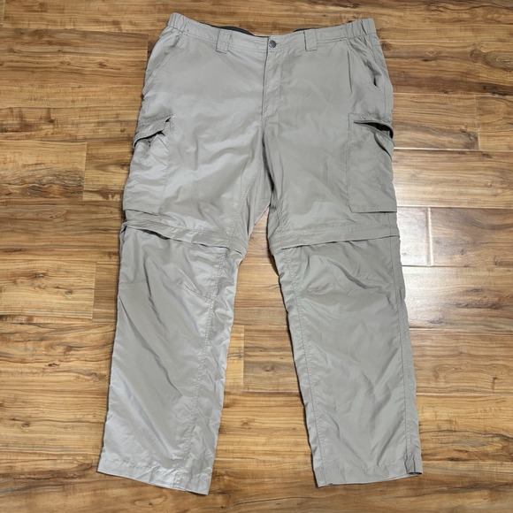 Columbia Omni Shade Convertible Cargo‎ Pants Men's Hiking Lightweight Outdoor 38 - Picture 1 of 7